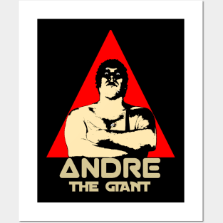 Andre the giant t-shirt Posters and Art